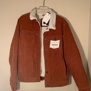 Corduroy trucker jacket
